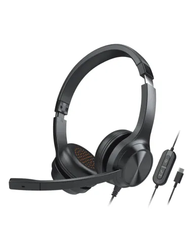 Creative Labs Chat USB Auricolare Cablato A Padiglione Ufficio USB tipo-C Nero