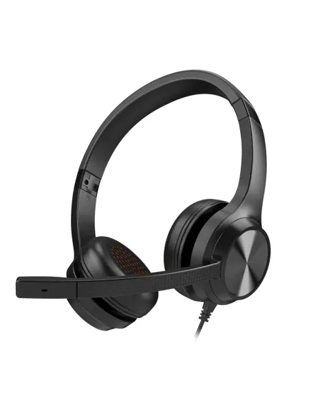 Creative Labs Chat USB Auricolare Cablato A Padiglione Ufficio USB tipo-C Nero