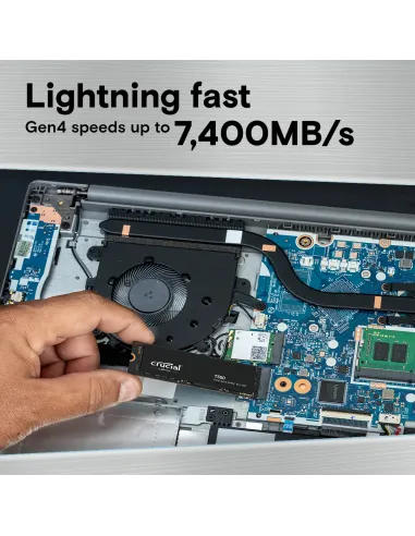 Crucial T500 2 TB M.2 PCI Express 4.0 NVMe 3D TLC NAND