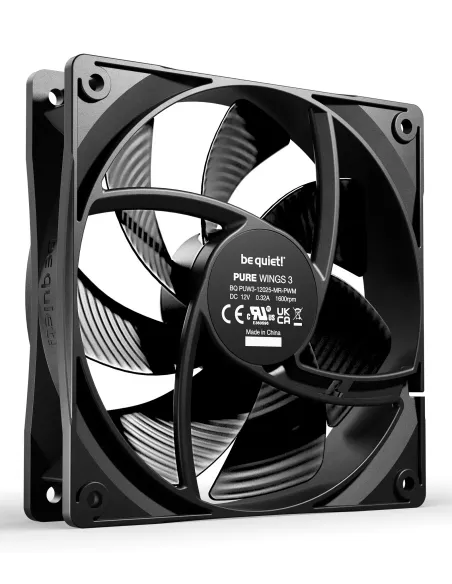 be quiet! Pure Wings 3 120mm PWM Case per computer Ventilatore 12 cm Nero 1 pz
