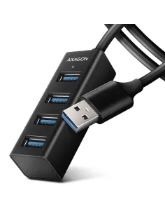 Axagon HUE-M1AL hub di interfaccia USB 3.2 Gen 1 (3.1 Gen 1) Type-A 5000 Mbit s Nero 2