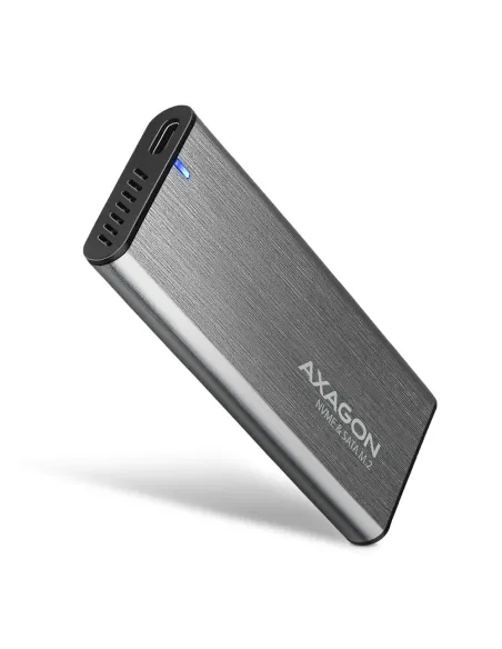 Axagon EEM2-SG2 contenitore di unità di archiviazione Box esterno SSD Grigio M.2