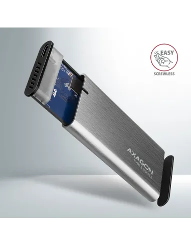 Axagon EEM2-SG2 contenitore di unità di archiviazione Box esterno SSD Grigio M.2