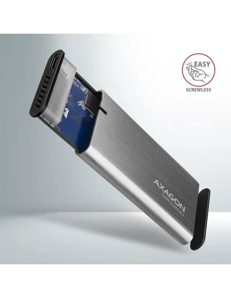 Axagon EEM2-SG2 contenitore di unità di archiviazione Box esterno SSD Grigio M.2