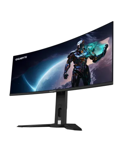 GIGABYTE Monitor da gioco curvo OLED WQHD MO34WQC2 da 34" - 3440 x 1440, 240Hz, 0.03ms, KVM, 250 cd m², FreeSync Premium Pro,