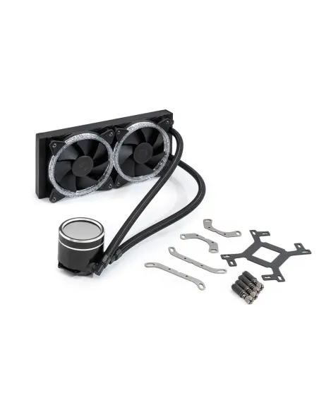 Bitspower Cyclops 240 Processore Raffreddatore di liquidi tutto in uno Nero, Argento 1 pz