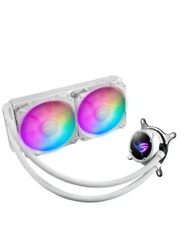 ASUS ROG STRIX LC II 240 ARGB White Edition Processore Raffreddatore di liquidi tutto in uno 12 cm Bianco 1 pz