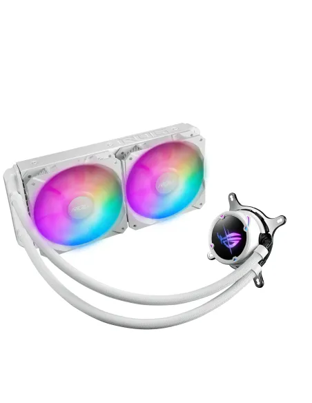 ASUS ROG STRIX LC II 240 ARGB White Edition Processore Raffreddatore di liquidi tutto in uno 12 cm Bianco 1 pz