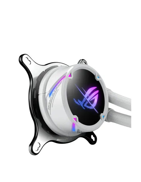 ASUS ROG STRIX LC II 240 ARGB White Edition Processore Raffreddatore di liquidi tutto in uno 12 cm Bianco 1 pz