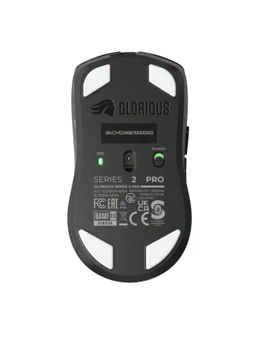 Glorious Gaming Series 2 PRO mouse Mano destra RF Wireless + USB Type-C Ottico 26000 DPI