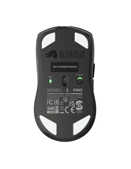 Glorious Gaming Series 2 PRO mouse Mano destra RF Wireless + USB Type-C Ottico 26000 DPI