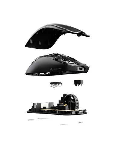 Glorious Gaming Series 2 PRO mouse Mano destra RF Wireless + USB Type-C Ottico 26000 DPI