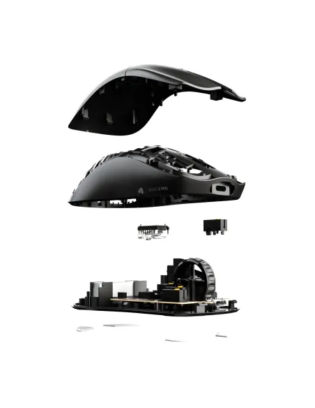 Glorious Gaming Series 2 PRO mouse Mano destra RF Wireless + USB Type-C Ottico 26000 DPI