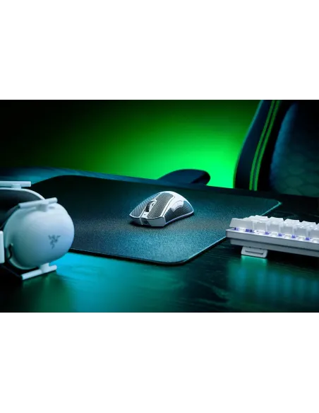 Razer DeathAdder V3 Pro mouse Gaming Mano destra RF Wireless + USB Type-C Ottico 30000 DPI