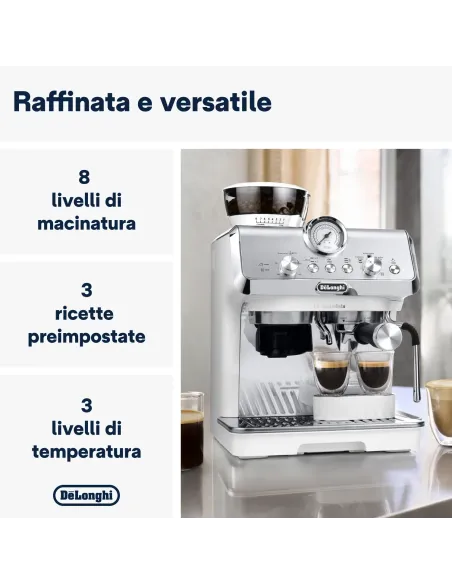 De’Longhi Dedica Arte EC9155.W Automatica Manuale Macchina per espresso 1,7 L