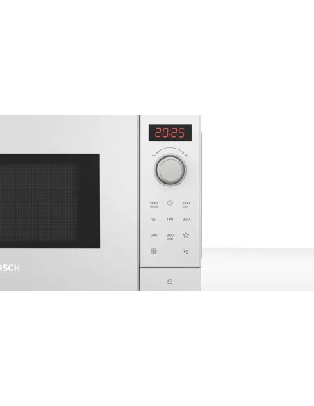Bosch Serie 2 FFL023MW0 forno a microonde Bianco Solo microonde Superficie piana 20 L 800 W
