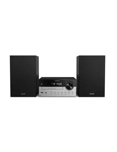 Philips TAM4205M2 12 set audio da casa Microsistema audio per la casa 80 W Nero, Argento