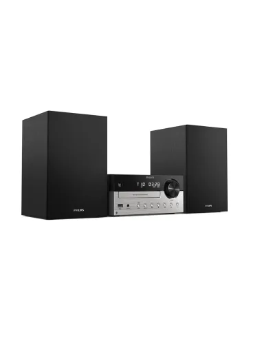 Philips TAM4205M2 12 set audio da casa Microsistema audio per la casa 80 W Nero, Argento