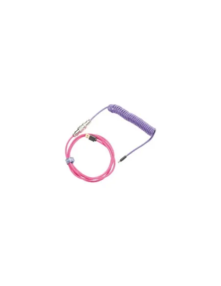 Ducky Premicord Joker Spiralkabel, USB Typ C auf Typ A, 1,8m