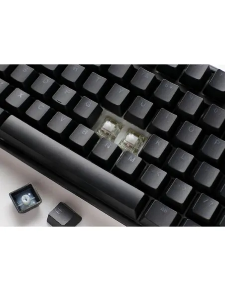 Ducky One 3 Classic Black/White TKL Gaming Tastatur, RGB LED - MX-Blue