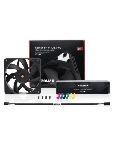 Noctua NF-A12x15 PWM chromax.black.swap Lüfter - 120mm