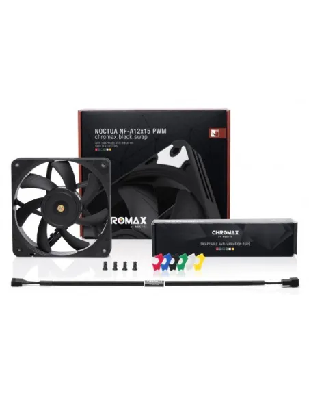 Noctua NF-A12x15 PWM chromax.black.swap Lüfter - 120mm