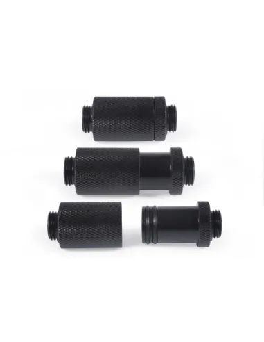 Alphacool ES D-Plug, 31,5-46,5mm, G1/4 AG auf G1/4 AG - schwarz