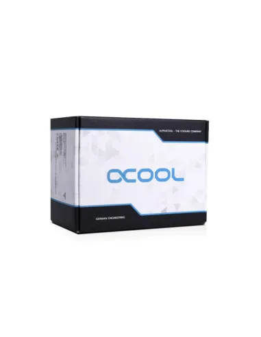 Alphacool Core 100 Aurora ARGB Ausgleichbehälter mit VPP Pumpe, Acryl - schwarz
