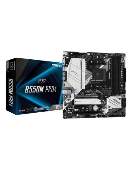 ASRock B550M Pro4, AMD B550 Mainboard - Sockel AM4