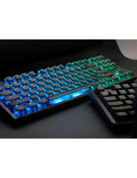 Ducky One 3 Aura Black TKL Gaming Keyboard, RGB LED - MX-Blue (US)