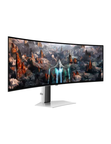 Samsung Odyssey OLED G9 G93SC, 124,5 cm (49 Zoll) Curved, 240Hz, G-SYNC Compatible, OLED QD, DP, HDMI