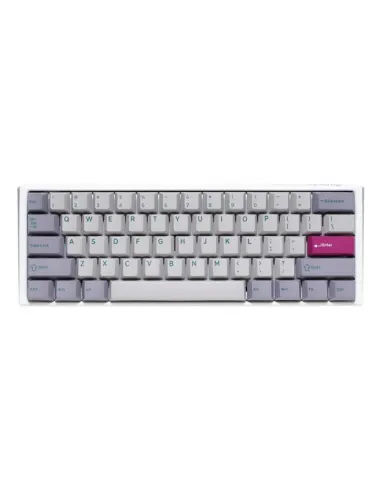Ducky One 3 Mist Grey Mini Gaming Tastatur, RGB LED - MX-Brown