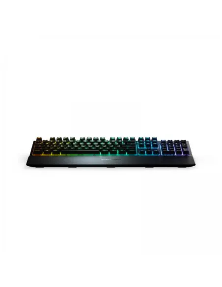 SteelSeries Apex 3 Gaming Tastatur, SteelSeries Whisper-Quiet, RGB - schwarz