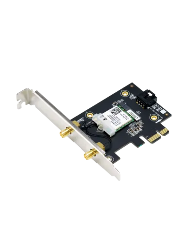 ASUS PCE-AX1800, 2.4GHz/5GHz WLAN, Bluetooth 5.2 LE, PCIe 2.0 x1