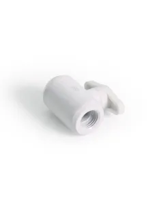 Alphacool Eiszapfen 2 Wege Kugelhahn G1/4 - weiß 2