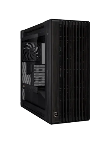 ASUS ProArt PA602 Midi-Tower PC-Gehäuse, E-ATX, Echtholz, Tempered Glass – Schwarz