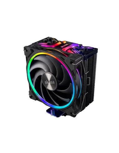 Akasa Soho H4 Plus Processore Raffreddatore d'aria 12 cm Nero 1 pz