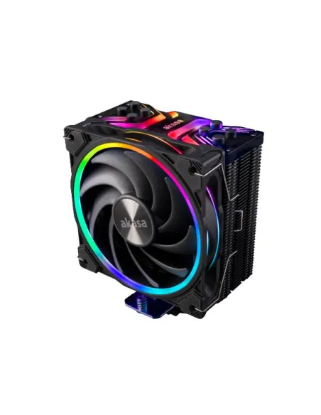Akasa Soho H4 Plus Processore Raffreddatore d'aria 12 cm Nero 1 pz