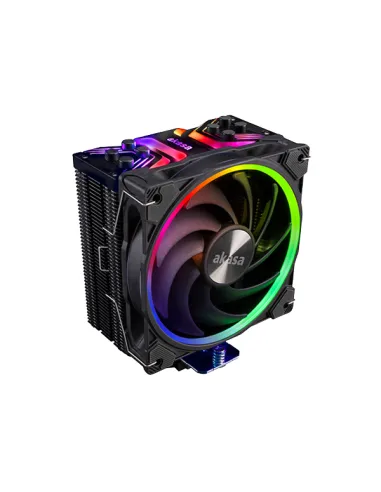 Akasa Soho H4 Plus Processore Raffreddatore d'aria 12 cm Nero 1 pz