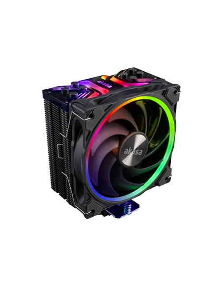 Akasa Soho H4 Plus Processore Raffreddatore d'aria 12 cm Nero 1 pz