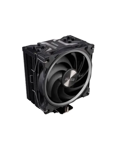 Akasa Soho H4 Plus Processore Raffreddatore d'aria 12 cm Nero 1 pz
