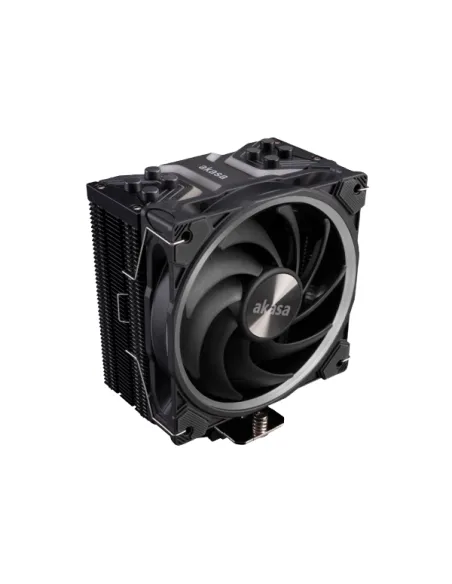 Akasa Soho H4 Plus Processore Raffreddatore d'aria 12 cm Nero 1 pz