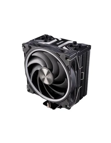 Akasa Soho H4 Plus Processore Raffreddatore d'aria 12 cm Nero 1 pz