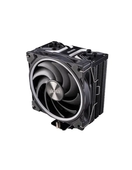 Akasa Soho H4 Plus Processore Raffreddatore d'aria 12 cm Nero 1 pz