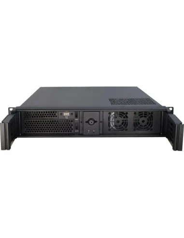 Inter-Tech IPC 2U-2098-SL Supporto Nero