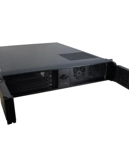 Inter-Tech IPC 2U-2098-SL Supporto Nero