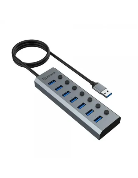 Akasa AK-HB-21BKCM hub di interfaccia USB 3.2 Gen 1 (3.1 Gen 1)