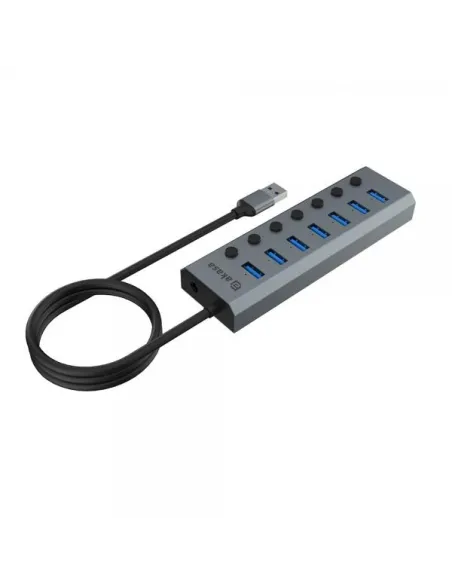Akasa AK-HB-21BKCM hub di interfaccia USB 3.2 Gen 1 (3.1 Gen 1)