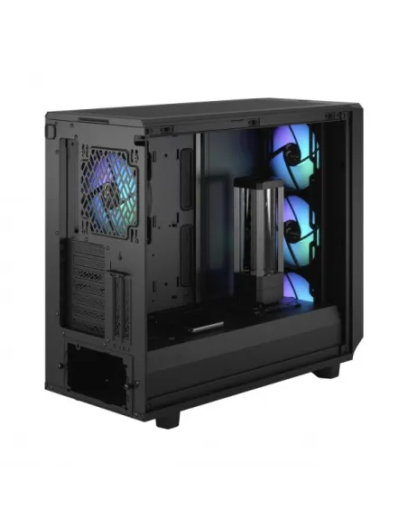 Fractal Design Meshify 2 RGB Midi-Tower, Light Tint, Tempered Glass, schwarz