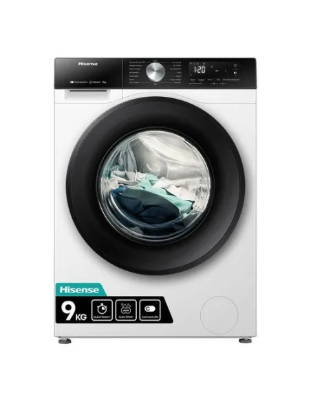 Lavatrice Hisense 20013532 3S WF3S9043BW3 White e Black